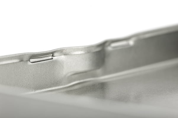 Metalldose für Broschüren