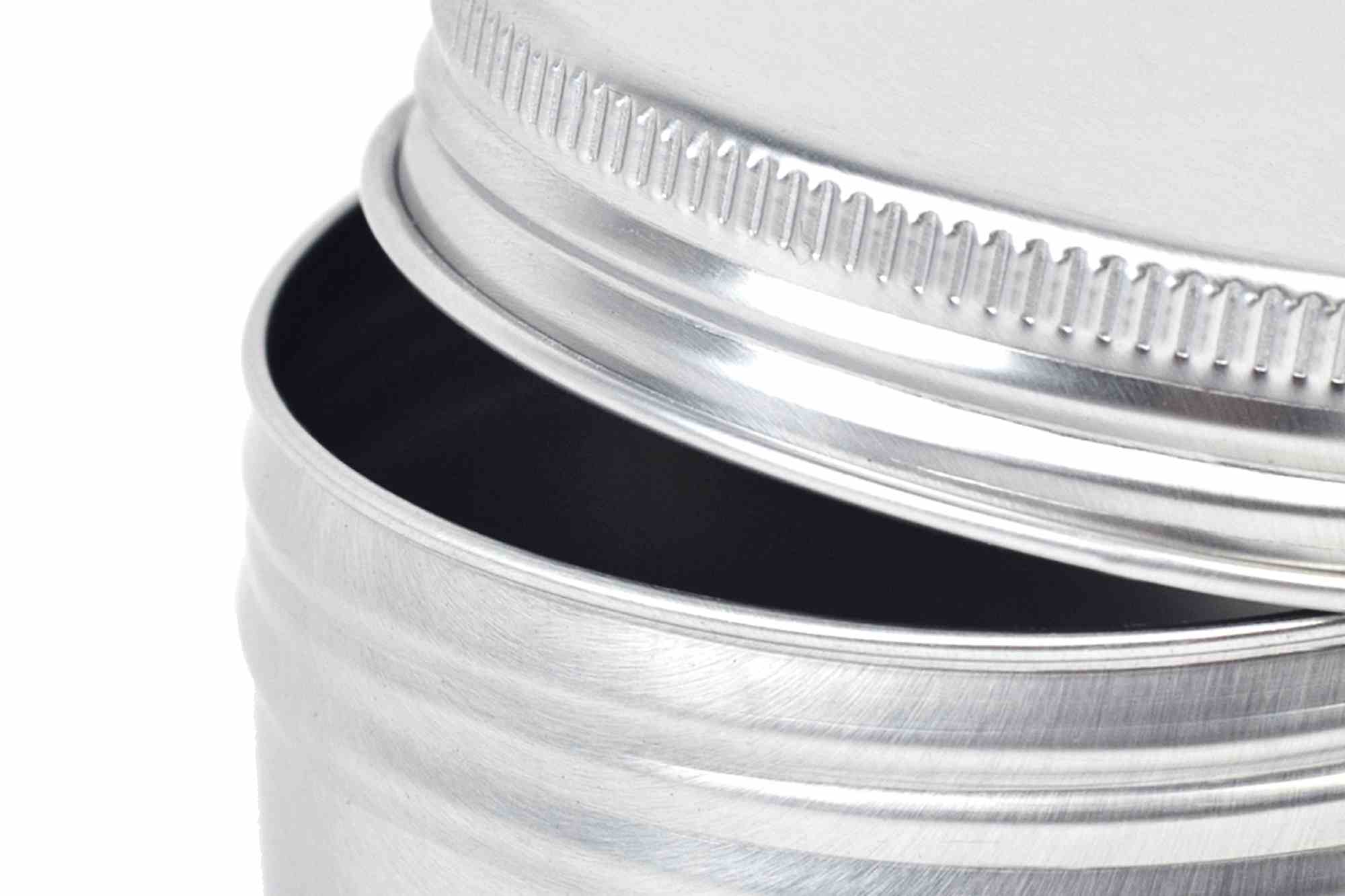 Runde 100 ml Aluminiumdose