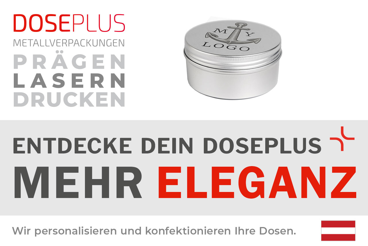 Doseplus Seifendose DSS 060 aus Metall – entdecke dein Doseplus, mehr Eleganz. Elegante, langlebige Aufbewahrungsdose für Seifenstücke.