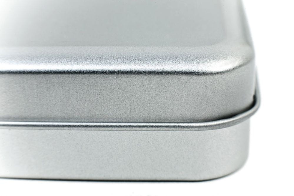 DIN A5 Weißblechdose für Drucksachen