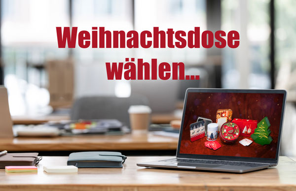 Weihnachtsbaum Metallverpackungen