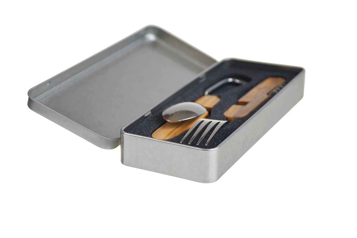 Geschenkbox für Outdoor Besteck