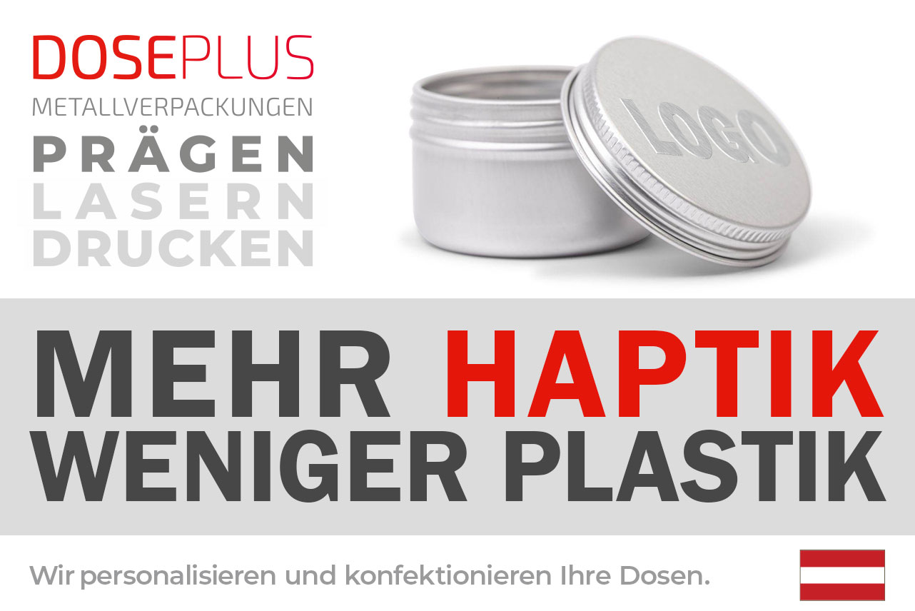 Gestalten Sie Ihre Blechdose ganz nach Ihren Vorstellungen – eine stilvolle und praktische Verpackungslösung mit Optionen wie Gravur, Druck oder Prägung.