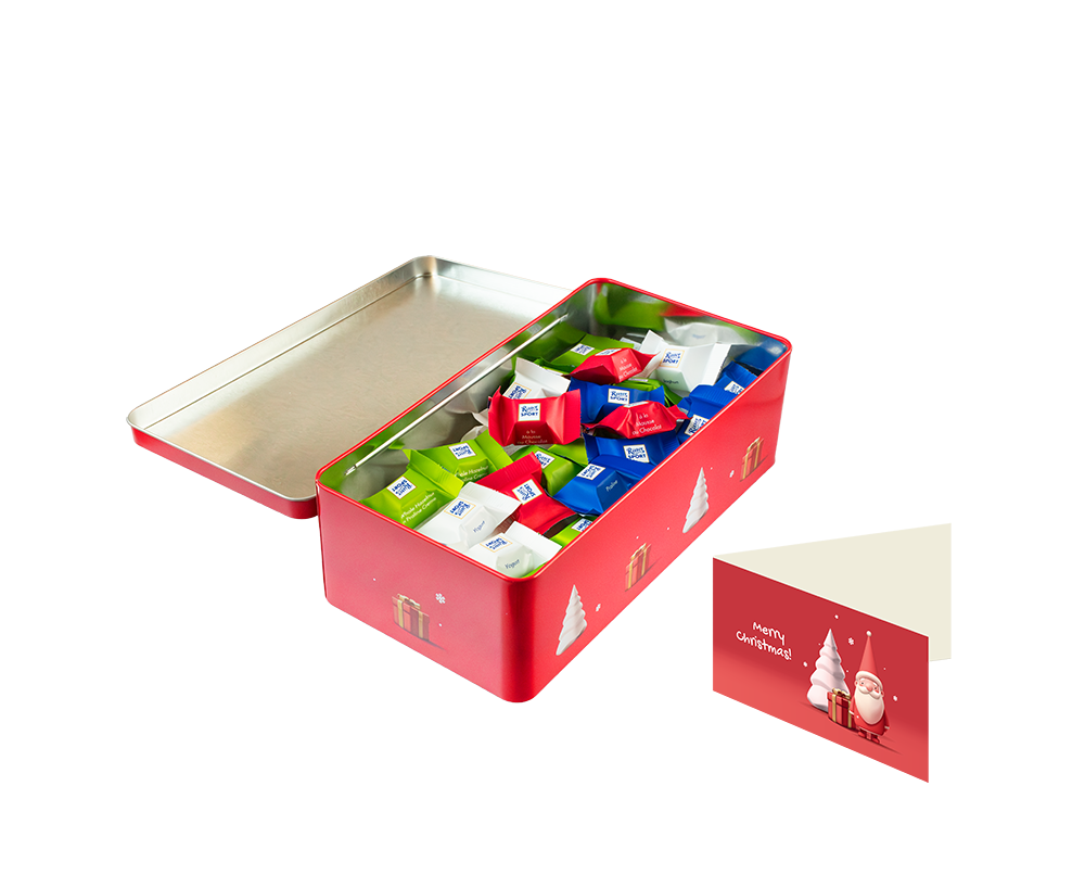 Weihnachtspräsent aus Metall
